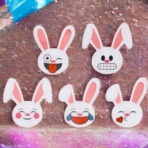 40 Funny Bunny Stickers